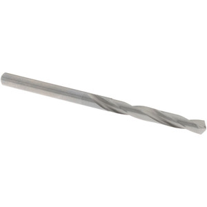 OSG 5/32" 118° Solid Carbide Jobber Drill Bright Finish, Right Hand Cut, Spiral Flute, Straight Shank, 2-1/2" OAL, Standard Point 220-1562 - 67198150