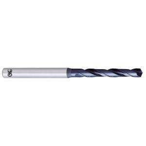 OSG 1/2" 130° Powdered Metal Jobber Drill V Finish, Right Hand Cut, Spiral Flute, Straight Shank, 158mm OAL, Standard Point 8613270 - 02437028