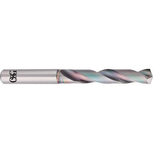OSG 14mm 140° Solid Carbide Jobber Drill EgiAs Finish, Right Hand Cut, Spiral Flute, Straight Shank, 124mm OAL 8673400 - 48806269