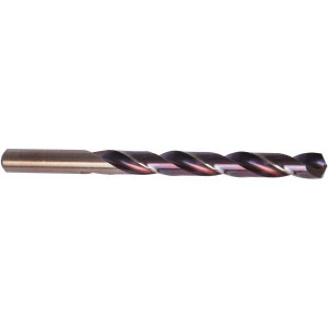 Precision Twist Drill 1/4" 135° High Speed Steel Jobber Drill Bright Finish, Right Hand Cut, Spiral Flute, Straight Shank, 4" OAL, Split Point 022016 - 81815003