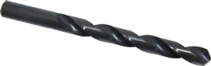 Value Collection 12.4mm 118° High Speed Steel Jobber Drill Oxide Finish, Right Hand Cut, Spiral Flute, Straight Shank, 152mm OAL, Standard Point 01248954 - 01248954