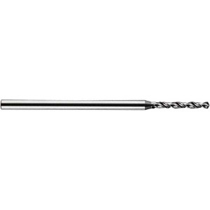 Accupro 1.76mm, 120° Point, Solid Carbide Micro Drill Bit 38mm OAL, 12mm Flute Length, 2mm Shank Diam, Series Miniature A-6100176R - 61614277