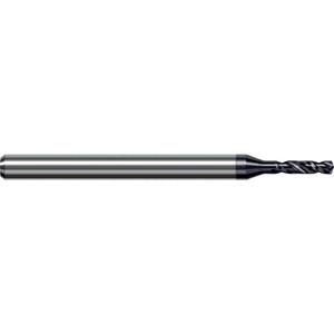 Harvey Tool 1.27mm, 140° Point, Solid Carbide Micro Drill Bit 50mm OAL, 6mm Flute Length, 3mm Shank Diam, Series Miniature High Performance Drills - Hardened Steels CSG0500-C6 - 37414760
