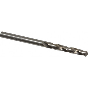 Chicago-Latrobe #29 118° Spiral Flute High Speed Steel Screw Machine Drill Bit Bright Finish, Right Hand Cut, 15/16" Flute Length, 1-15/16" OAL, Standard Point, Straight Shank 48729 - 81354292