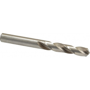 Chicago-Latrobe 0.281" 118° Spiral Flute High Speed Steel Screw Machine Drill Bit Bright Finish, Right Hand Cut, 1-1/2" Flute Length, 2-11/16" OAL, Standard Point, Straight Shank 48811 - 81355117