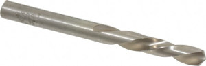 Chicago-Latrobe #2 118° Spiral Flute High Speed Steel Screw Machine Drill Bit Bright Finish, Left Hand Cut, 1-5/16" Flute Length, 2-7/16" OAL, Standard Point, Straight Shank 49072 - 81351025