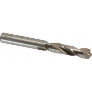Cleveland Twist Drill 0.358" 135° Spiral Flute High Speed Steel Screw Machine Drill Bit Bright Finish, Right Hand Cut, 1-3/4" Flute Length, 3-1/16" OAL, Split Point, Straight Shank C70298 - 74332271