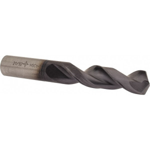 Cleveland Twist Drill 21/32" 135° Parabolic Flute Cobalt Screw Machine Drill Bit TiAlN Finish, Right Hand Cut, 2-7/8" Flute Length, 4-1/2" OAL, Split Point, Straight Shank C15088 - 75906933