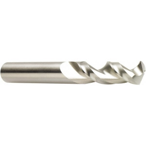 Dormer Pramet 2.35mm 130° Parabolic Flute Cobalt Screw Machine Drill Bit Bright Finish, Right Hand Cut, 14mm Flute Length, 43mm OAL, PFX Point, Straight Shank 0211601 - 80992365