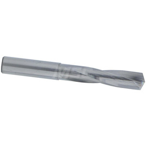 Hertel Screw Machine Length Drill Bits, Drill Bit Size (Decimal Inch) 0.4062, Drill Bit Size (Inch) 13/32, Drill Point Angle, 135, Drill Bit Material, Solid Carbide, Drill Bit Finish/Coating, Bright, Cutting Direction, Right Hand CBDD-57 - 16704595