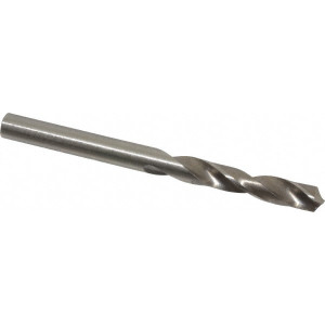 Hertel #16 118° High Speed Steel Screw Machine Drill Bit Bright Finish, Right Hand Cut, 1-1/8" Flute Length, 2-3/16" OAL 89320642 - 89320642
