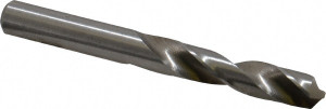 Hertel 5/16" 118° High Speed Steel Screw Machine Drill Bit Bright Finish, Right Hand Cut, 1-5/8" Flute Length, 2-13/16" OAL 89320824 - 89320824