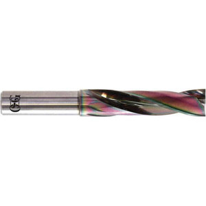 OSG 8.8mm 180° Spiral Flute Solid Carbide Screw Machine Drill Bit EgiAs Finish, Right Hand Cut, 38mm Flute Length, 80mm OAL, Straight Shank 3330880 - 48823769