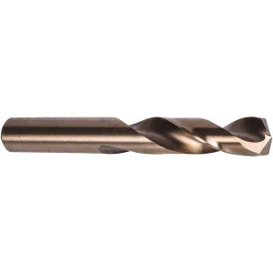 Precision Twist Drill 7/64" 135° Spiral Flute Cobalt Screw Machine Drill Bit Oxide/Gold Finish, Right Hand Cut, 13/16" Flute Length, 1-13/16" OAL, Split Point, Straight Shank 040307 - 78543808