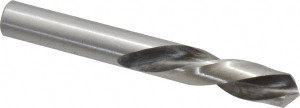 Value Collection 31/64" 118° Spiral Flute High Speed Steel Screw Machine Drill Bit Bright Finish, Left Hand Cut, 2-3/16" Flute Length, 3-11/16" OAL, Standard Point, Straight Shank BS0900031 - 01360312