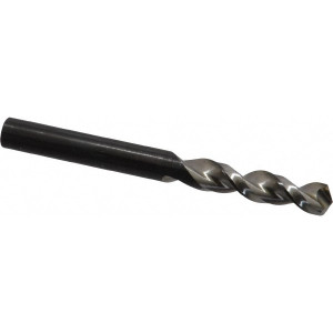Walter Titex 0.2795" 130° Parabolic Flute Vanadium High Speed Steel Screw Machine Drill Bit Bright Finish, Right Hand Cut, 34mm Flute Length, 2-29/32" OAL, Split Point, Straight Shank 5057224 - 01423813