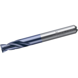 Walter Titex 3mm 180° Spiral Flute Solid Carbide Screw Machine Drill Bit Tinal Finish, Right Hand Cut, 12mm Flute Length, 62mm OAL, Point Cutting Point, Straight Shank, Through Coolant 5564866 - 91694612