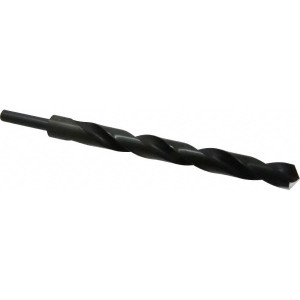 Michigan Drill 15/16" 118° 1/2" Shank Oxide Finish High Speed Steel Silver & Deming Reduced Shank Drill Bit Straight Shank, 12" OAL, 9" Flute Length, Spiral Flute, Series 212X 212X 15/16 - 09212283