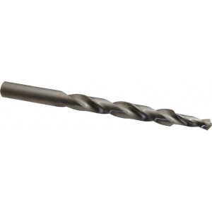 Made in USA 17/32" Body, 0.375" Step Diam, Straight Shank, High Speed Steel Subland Step Drill Bit Bright Finish, 6-5/8" OAL, 1-1/16" Step Length, 4-13/16" Flute Length, 45° Shoulder Incl Angle 370 7/16-14 - 01604289