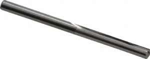 Hertel #30, 0.1285", 140° Point, Solid Carbide Straight Flute Drill Bit Bright Finish, 15/16" Flute Length, 1-15/16" OAL 83246371 - 83246371