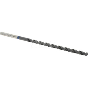 Accupro #20 118° Spiral Flute Vanadium High Speed Steel Taper Length Drill Bit TiAlN Finish, 78mm Flute Length, 119mm OAL, Faceted Point, Straight Shank 1BT0409-AC - 05494786