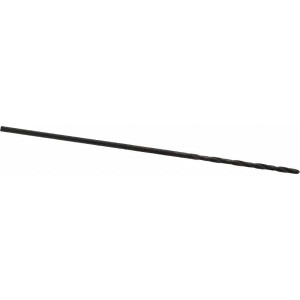 Chicago-Latrobe #62 118° Spiral Flute High Speed Steel Taper Length Drill Bit Oxide Finish, 3/4" Flute Length, 2" OAL, Standard Point, Straight Shank, Series 120 50352 - 76129063