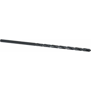 Chicago-Latrobe #7 118° Spiral Flute High Speed Steel Taper Length Drill Bit Oxide Finish, 3-5/8" Flute Length, 6" OAL, Standard Point, Straight Shank, Series 120 50297 - 81408072