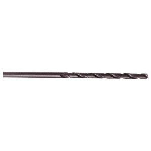 Cleveland Twist Drill 0.2283" 118° Spiral Flute High Speed Steel Taper Length Drill Bit Oxide Finish, 3.583" Flute Length, 5.472" OAL, Standard Point, Straight Shank, Series 2510 C08608 - 67181909