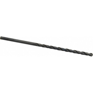 Cleveland Twist Drill #6 118° Spiral Flute High Speed Steel Taper Length Drill Bit Oxide Finish, 3-5/8" Flute Length, 6" OAL, Standard Point, Straight Shank, Series 2510 C08719 - 63725063