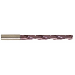 Guhring 13/32" 140° Solid Carbide Taper Length Drill Bit TiAlN Finish, 106mm Flute Length, 155mm OAL, SU Point, Straight Shank, Through Coolant, Series 5512 9055120103200 - 05790621