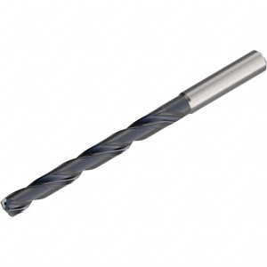 Seco Tools 14mm 140° Solid Carbide Taper Length Drill Bit TiAlN Finish, 133mm Flute Length, 182mm OAL, Standard Point, Straight Shank, Through Coolant 03295070 - 96229646