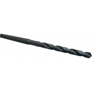 Chicago-Latrobe 29/64", 1MT 118° Point High Speed Steel Taper Shank Drill Bit Oxide Finish, 4-1/8" Flute Length, 7-1/2" OAL, Spiral Flute, Series 110 53129 - 81510299