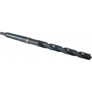 Chicago-Latrobe 15/32", 1MT 118° Point High Speed Steel Taper Shank Drill Bit Oxide Finish, 4-1/8" Flute Length, 7-1/2" OAL, Spiral Flute, Series 110 53130 - 81510307
