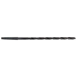 Cleveland Twist Drill 49/64", 2MT 118° Point High Speed Steel Taper Shank Drill Bit Oxide Finish, 8" Flute Length, 12" OAL, Spiral Flute, Series 940E C13848 - 68310952