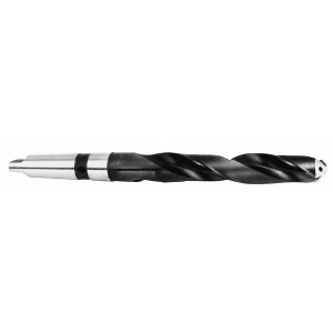 Value Collection 21/32", 3MT 118° Point Cobalt Taper Shank Drill Bit Bright Finish, 5-3/4" Flute Length, 10-3/8" OAL, Spiral Flute, Through Coolant 1057322 - 01277425