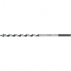 IRWIN 5/16", 7/32" Diam Straight Shank, 7-1/2" Overall Length with 4-1/2" Twist, Solid Center Auger Bit Screw Point, High Speed Steel, Bright Finish, Single Cutting Edge 49905 - 05528286