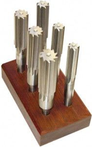 Made in USA 5/8" to 1-1/2", Chucking Reamer Set Straight Flute, Right Hand Cut, 10 Pieces LV76 - 89493365