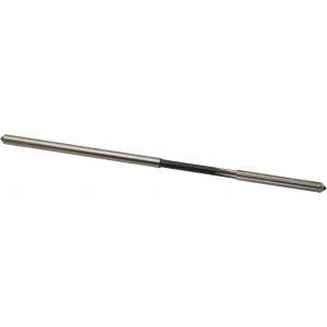Value Collection 0.135" Diam 6-Flute Straight Shank Straight Flute High Speed Steel Chucking Reamer Bright Finish, RH Cut, RH Spiral 144429601350000 - 02013506