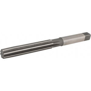 Hertel 11/16" Diam, Straight Shank, 3.88" Flute, Hand Reamer Straight Flute, 7-3/4" OAL, Right Hand Cut, 8 Flutes, High Speed Steel 2328896 - 30162549