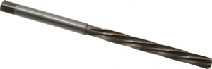 Made in USA 3/16" Diam, Straight Shank, 1-3/4" Flute, Hand Reamer Spiral Flute, 3-1/2" OAL, Left Hand Spiral, Right Hand Cut, High Speed Steel 565U .1875 - 02329431