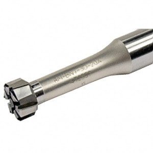 Iscar Axial Clamp Straight Shank Modular Reamer Body 19.05mm Shank Diam, 1.97" Shank Length, 110.49mm Body Length, 6.32" OAL, Right Hand Cut, 16mm Head Diam Compatibility 4445245 - 04616207