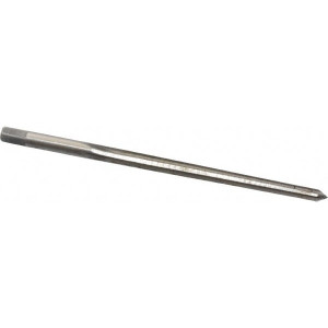 Cleveland Twist Drill #4/0 Pin, 0.1142" Diam, 0.0869" Small End, 1/8" Diam Straight Shank, 1-5/16" Flute, Taper Pin Reamer Straight Flute, 2-5/16" OAL, Right Hand Cut, High Speed Steel C24252 - 63746978