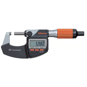 Mitutoyo QuantuMike Digimatic Micrometer with SPC Data Output, 0-1" Range - 293-180-40 Mitutoyo QuantuMike Digimatic Micrometer with SPC Data Output, 0-1" Range - 293-180-40