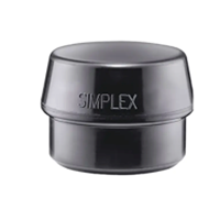 Halder Black Color Replaceable Face for Simplex Hammer 50mm Face Diameter