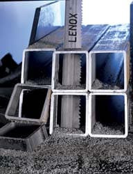 Lenox Welded Bandsaw Blade: 14' 6" Long, 1" Wide, 0.035" Thick, 3 to 4 TPI Bi-Metal, Toothed Edge, Variable Pitch 27830RPB144420 - 75203851