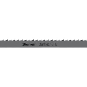 Starrett Welded Bandsaw Blade: 12' 6" Long, 0.025" Thick, 6 TPI Carbon Steel, Toothed Edge, Constant Pitch 16397 - 00380428