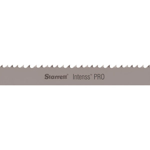 Starrett Welded Bandsaw Blade: 13' 2" Long, 1" Wide, 0.035" Thick, 6 to 10 TPI Bi-Metal, Toothed Edge, Variable Pitch 16120 - 72407356