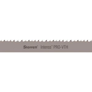 Starrett Welded Bandsaw Blade: 16' 6" Long, 0.042" Thick, 3 to 4 TPI Bi-Metal, Toothed Edge, Variable Pitch 21580 - 74136078