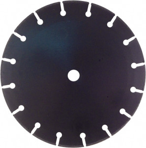 Disston Wet & Dry Cut Saw Blade: 3" Dia, 3/8" Arbor Hole Use on Composites, Fiber Glass, Granite, Marble & Tile, Round Arbor E0206228 - 74979527