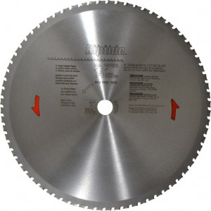 Porter-Cable Wet & Dry Cut Saw Blade: 14" Dia, 1" Arbor Hole, 72 Teeth Round Arbor 14103 - 01913615